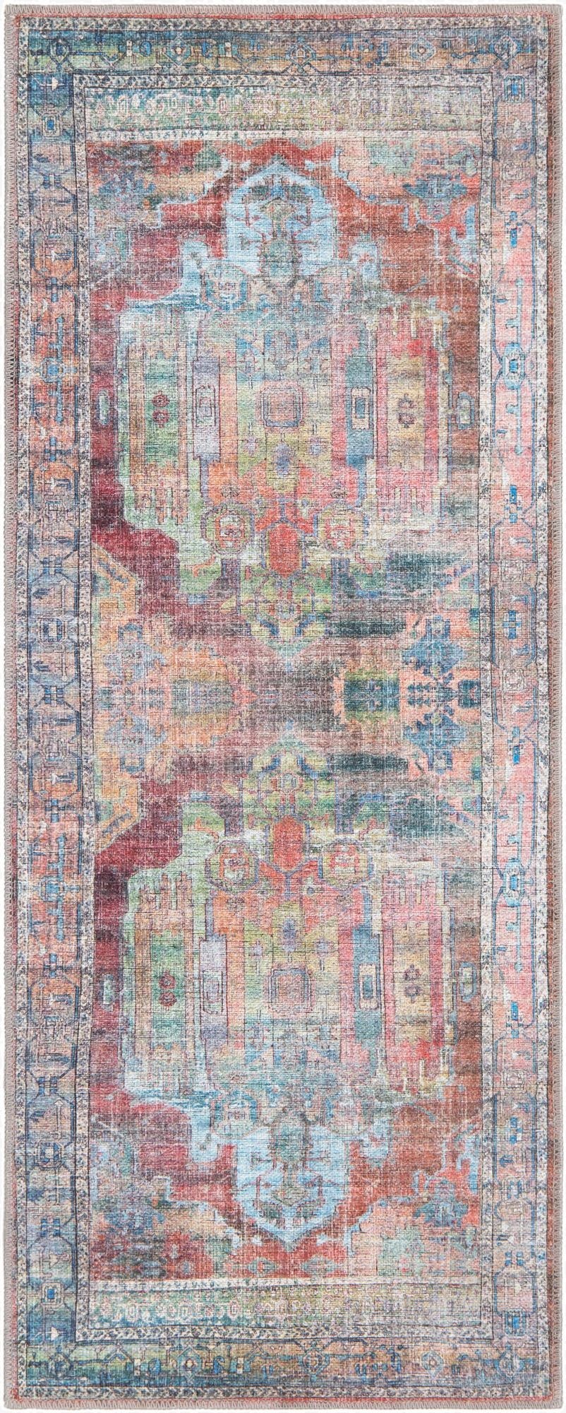  2' x 5'  Washable Maahru Runner Rug