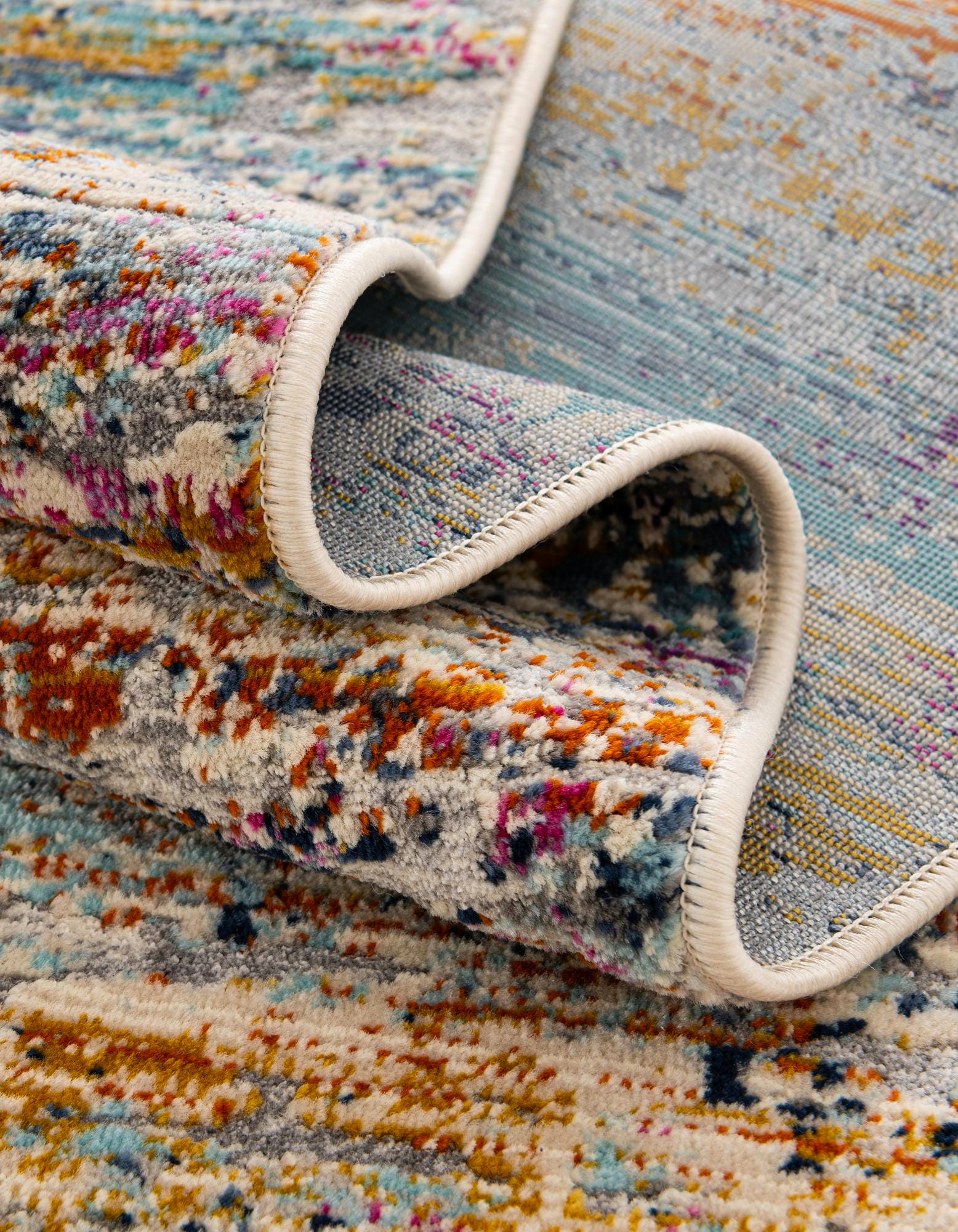 Multicolor 2' x 6' Malibu Runner Rug | Rugs.com