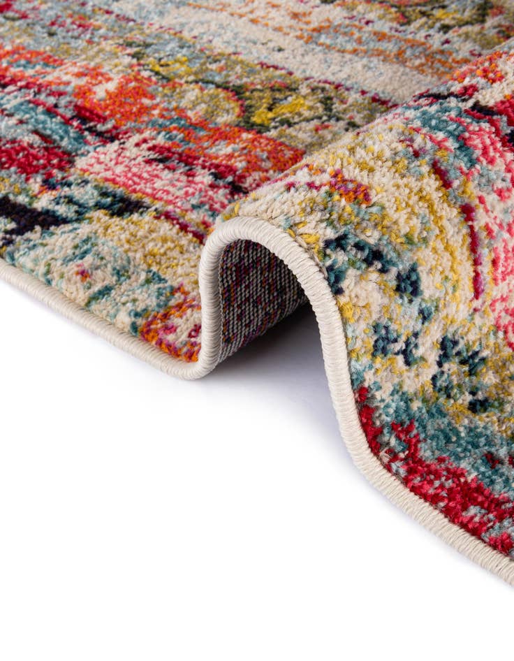 Detail image of  2' x 7'  Washable Mesa Runner Rug