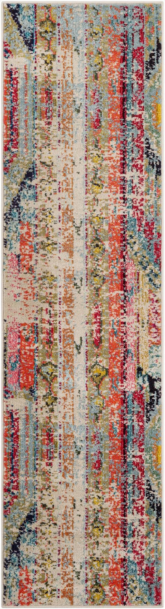  2' x 7'  Washable Mesa Runner Rug