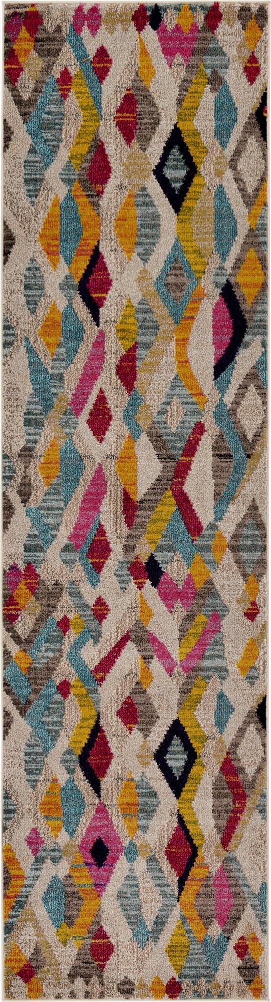  2' 7 x 10'  Washable Mesa Runner Rug