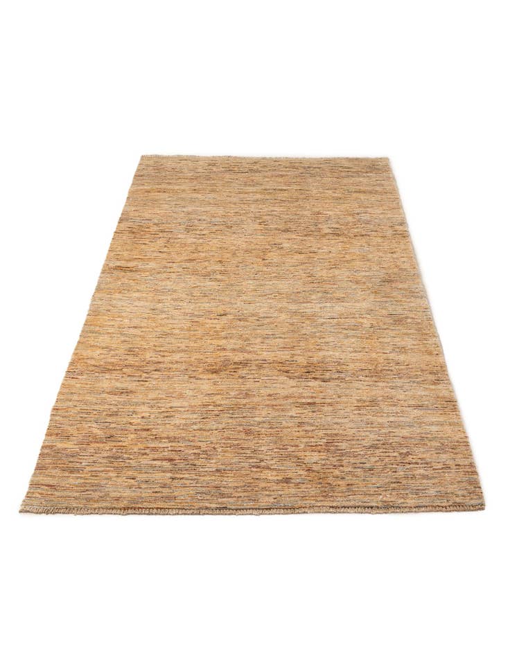 Detail image of  3' 11 x 9'  Hand Knotted Modern Ziegler Runner Rug