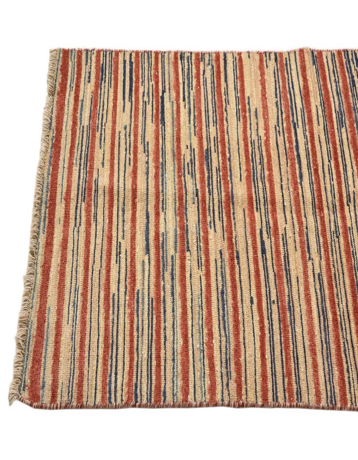 Detail image of  2' 5 x 5' 2  Hand Knotted Modern Ziegler Runner Rug