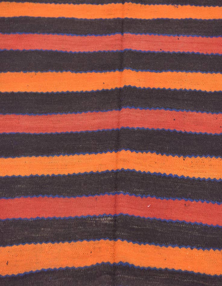 Detail image of  4' 6 x 9' 6  Hand Knotted Moroccan Wool Runner Rug