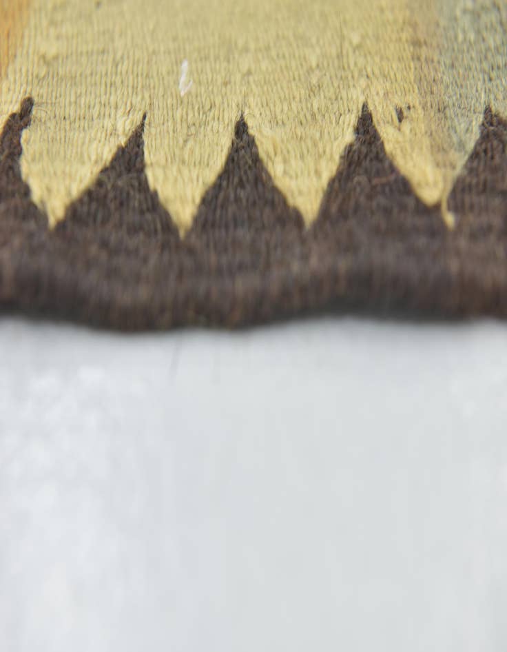 Detail image of  5' 5 x 10'  Hand Knotted Moroccan Wool Runner Rug