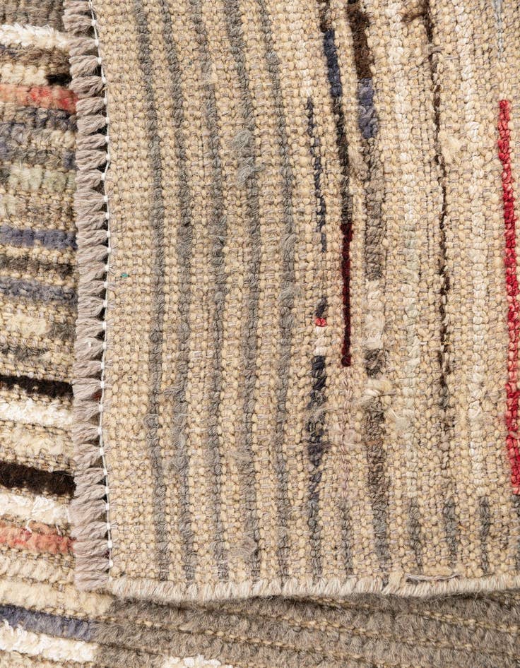 Detail image of  2' 10 x 9' 10  Hand Knotted Moroccan Runner Rug