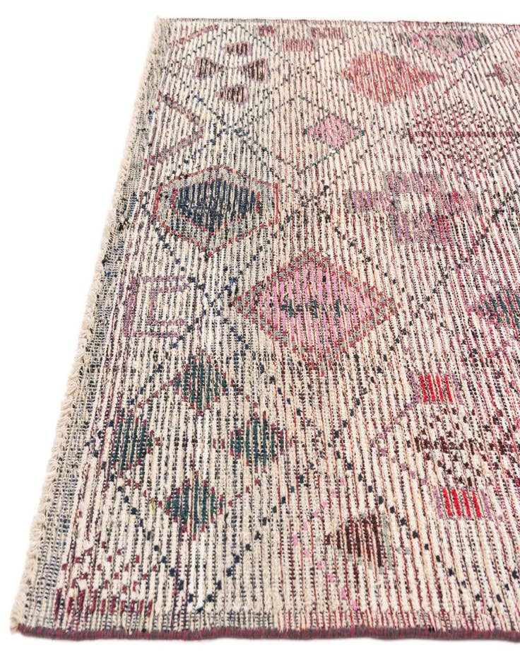 Detail image of  5' x 15' 3  Hand Knotted Moroccan Wool Runner Rug