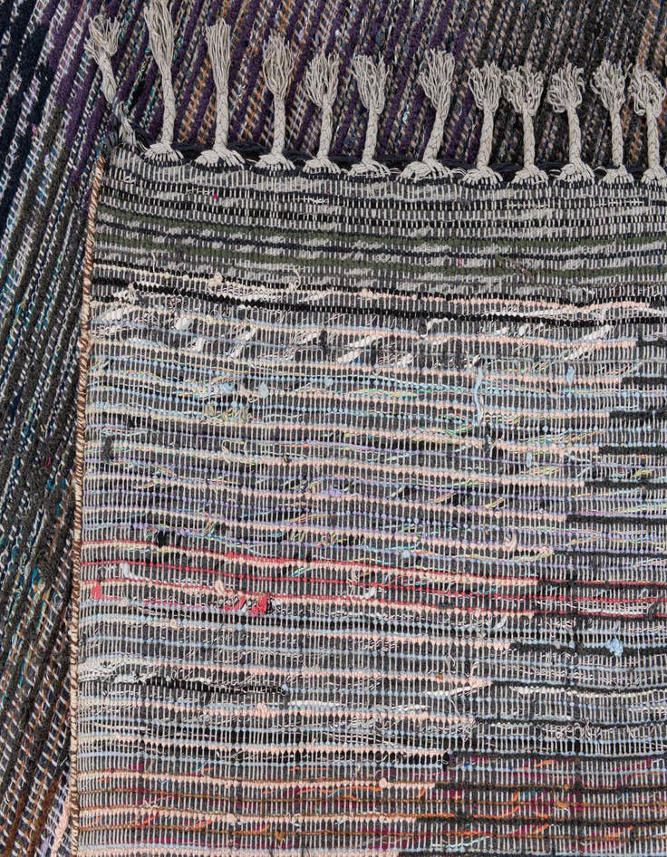 Detail image of  6' 4 x 10' 5  Hand Knotted Moroccan Wool Runner Rug