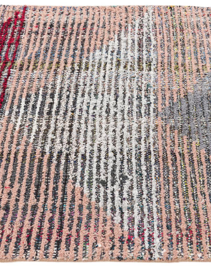 Detail image of  2' 8 x 11' 10  Hand Knotted Moroccan Wool Runner Rug