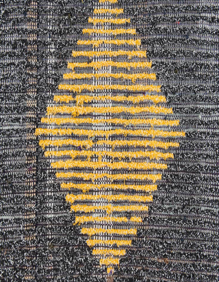 Detail image of  2' 6 x 12' 5  Hand Knotted Moroccan Wool Runner Rug