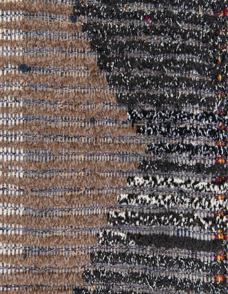 Detail image of  2' 6 x 12' 5  Hand Knotted Moroccan Wool Runner Rug