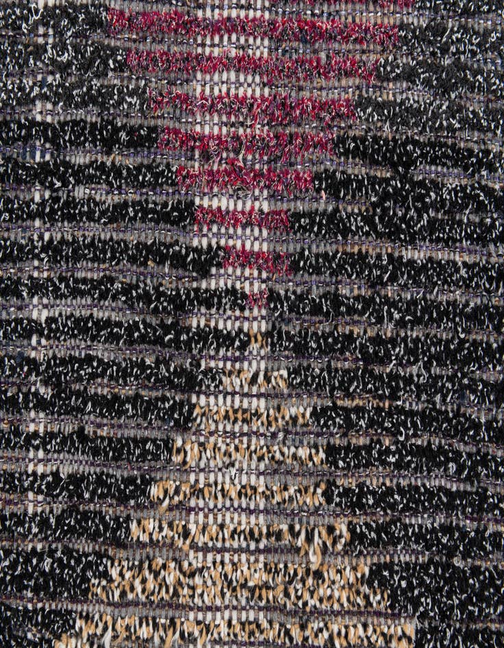 Detail image of  2' 6 x 12' 5  Hand Knotted Moroccan Wool Runner Rug