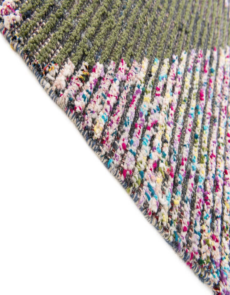 Detail image of  2' 6 x 12' 4  Hand Knotted Moroccan Wool Runner Rug