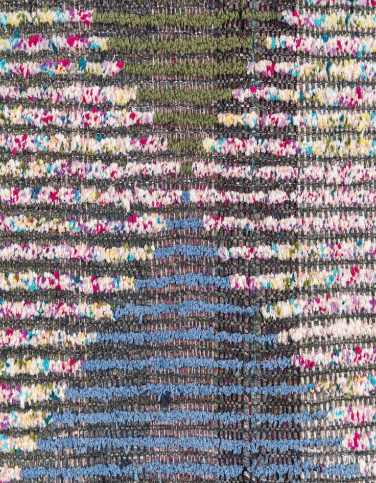 Detail image of  2' 6 x 12' 4  Hand Knotted Moroccan Wool Runner Rug