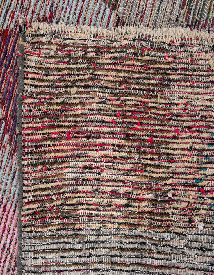 Detail image of  4' 6 x 14' 5  Hand Knotted Moroccan Wool Runner Rug