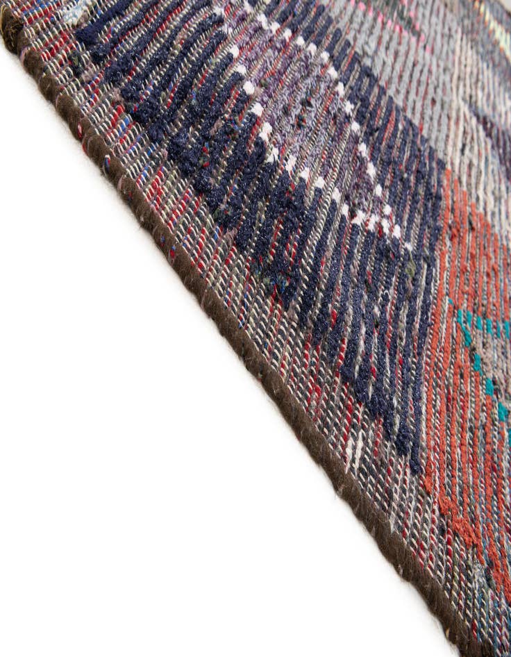 Detail image of  4' 5 x 15' 6  Hand Knotted Moroccan Wool Runner Rug