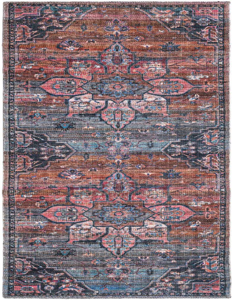 Primary image  2' x 5'  Washable Nostalgia Runner Rug