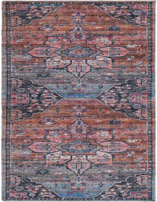 Primary image  2' x 6'  Washable Nostalgia Runner Rug