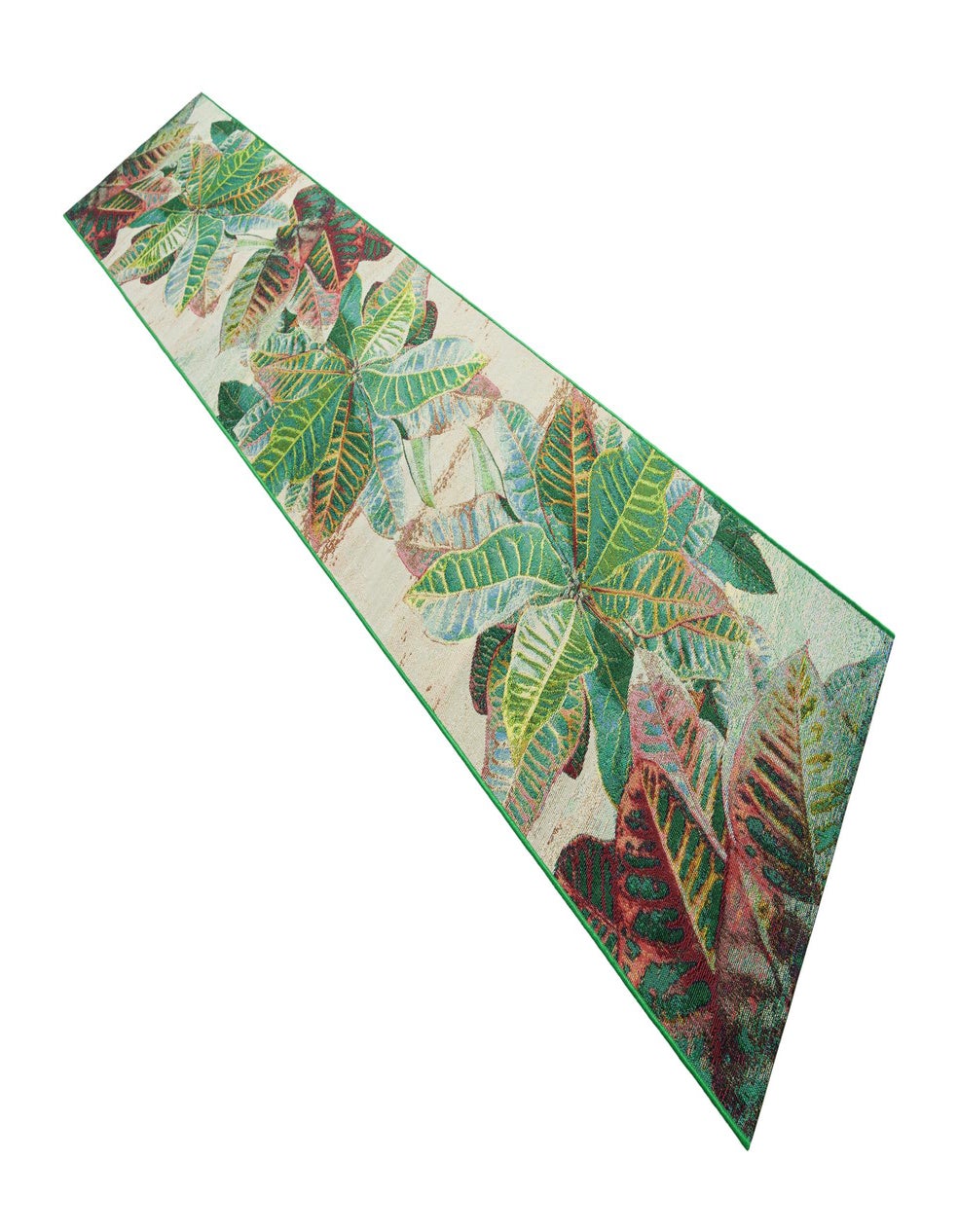 Multicolor 2' 7 x 12' Botanical Indoor / Outdoor Runner Rug | Rugs.com