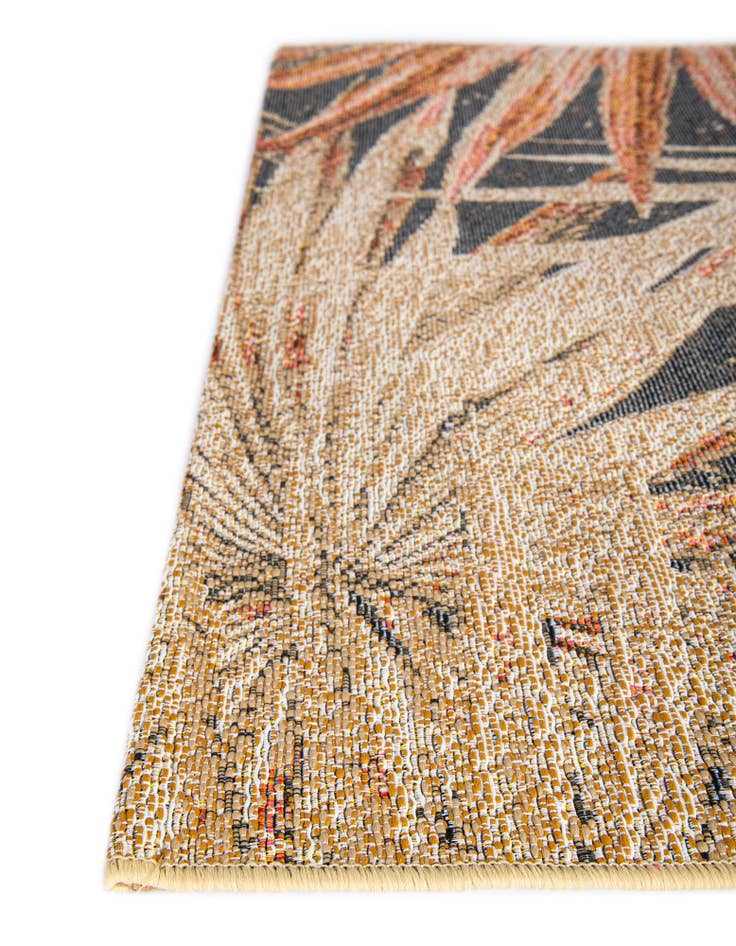 Detail image of  2' x 8'  Washable Botanical Indoor / Outdoor Runner Rug