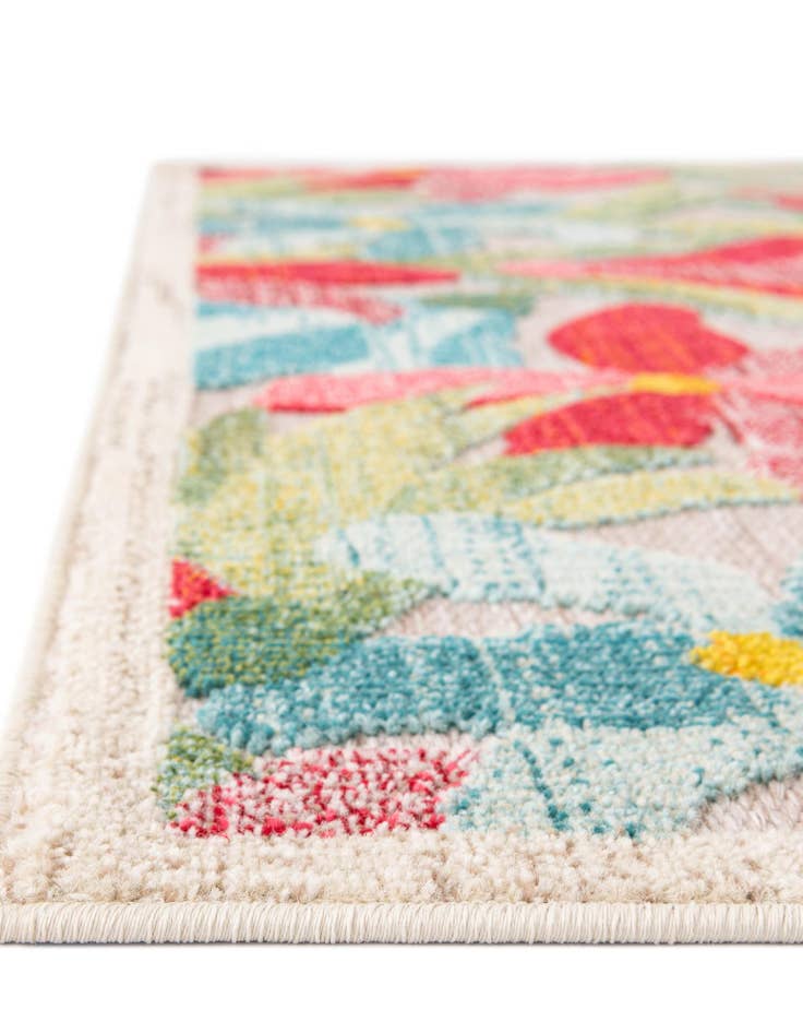 Detail image of  2' 7 x 12'  Washable Casablanca Indoor / Outdoor Runner Rug