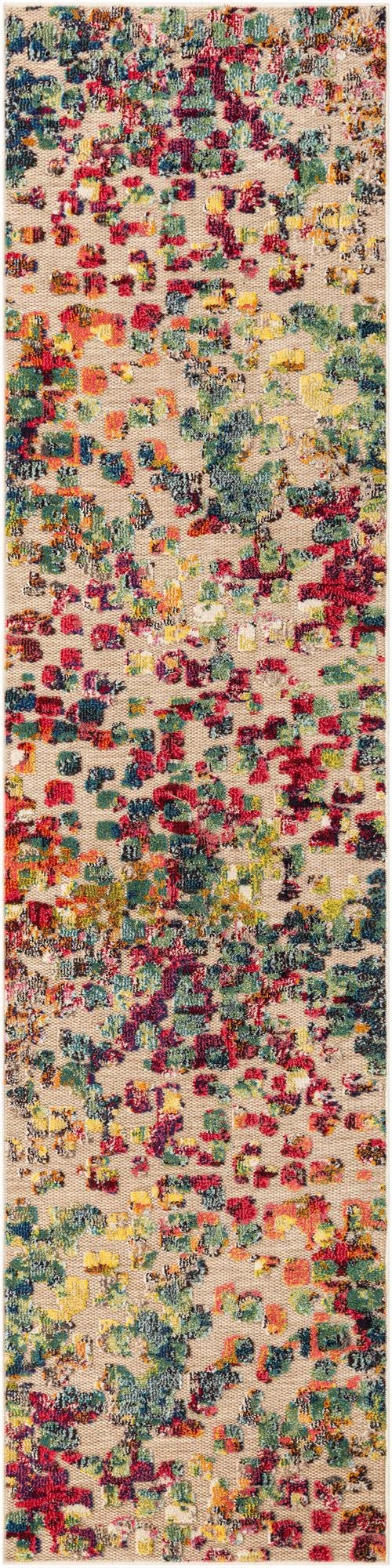  2' 7 x 10'  Washable Casablanca Indoor / Outdoor Runner Rug