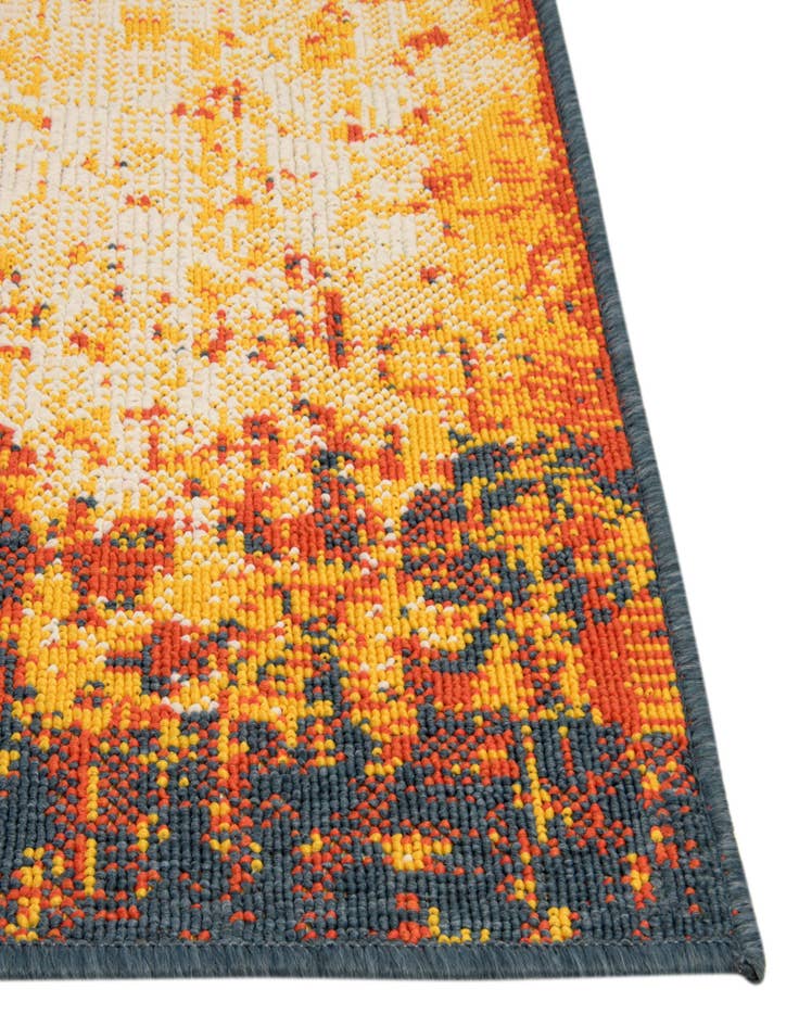 Detail image of  2' x 8'  Washable Coastal Indoor / Outdoor Runner Rug