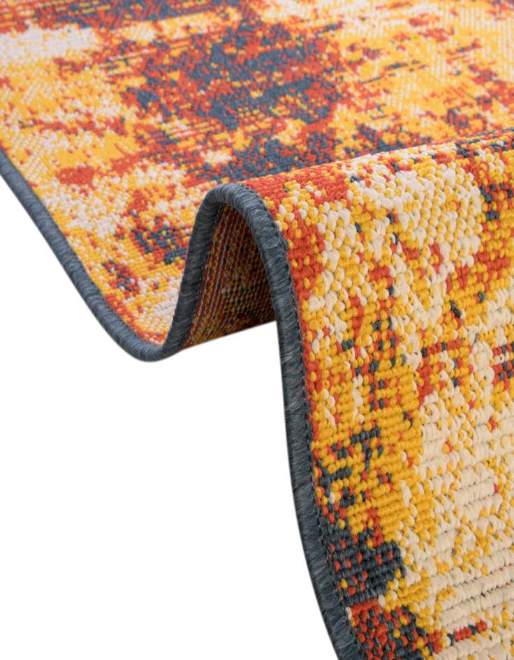 Detail image of  2' x 8'  Washable Coastal Indoor / Outdoor Runner Rug