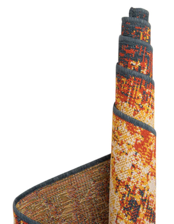 Detail image of  2' x 8'  Washable Coastal Indoor / Outdoor Runner Rug