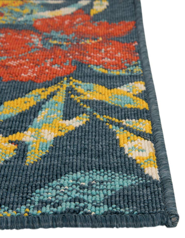 Detail image of  2' x 6'  Washable Coastal Indoor / Outdoor Runner Rug
