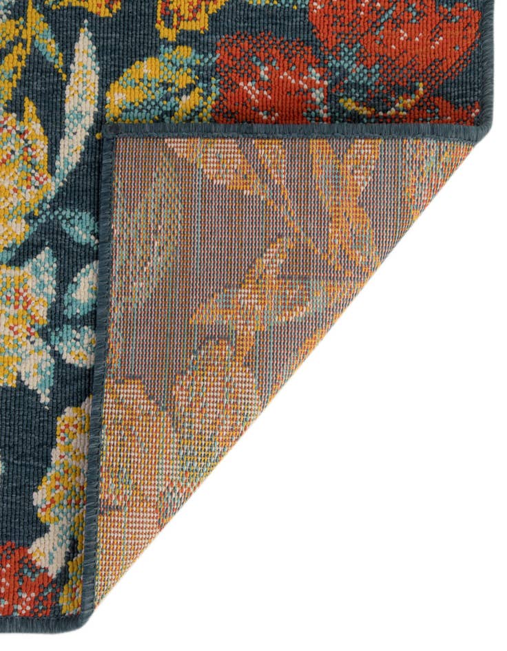 Detail image of  2' x 6'  Washable Coastal Indoor / Outdoor Runner Rug