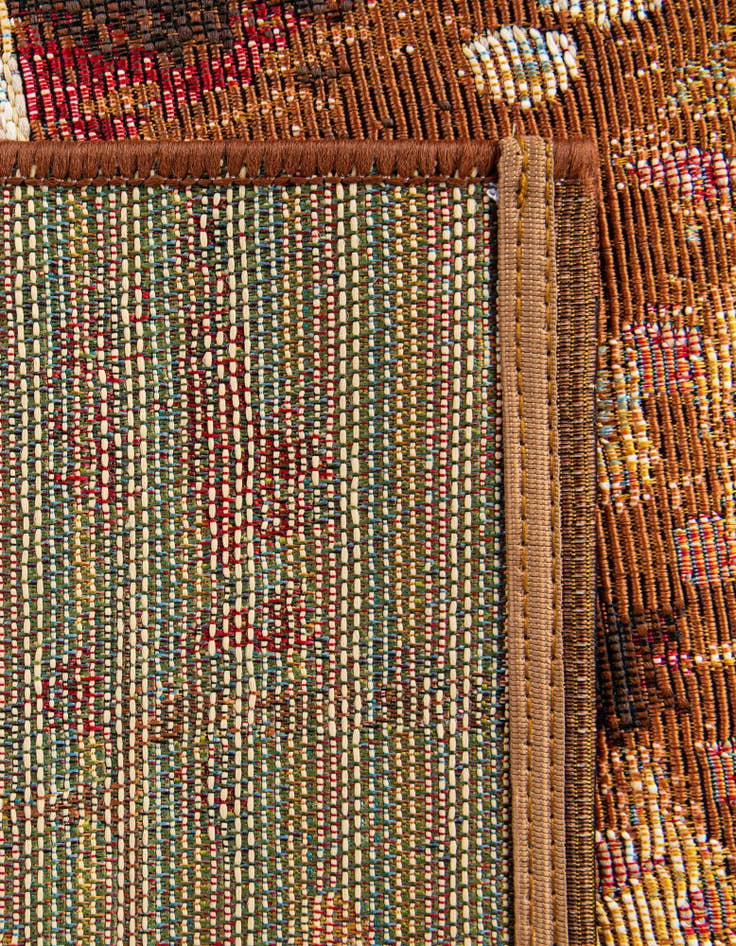 Detail image of  2' x 5'  Washable Modern Indoor / Outdoor Runner Rug