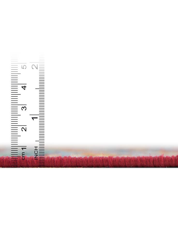 Detail image of  2' 7 x 11'  Washable Modern Indoor / Outdoor Runner Rug