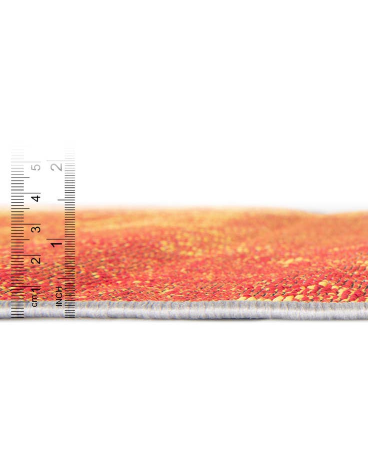 Detail image of  2' x 5' 1  Washable Modern Indoor / Outdoor Runner Rug