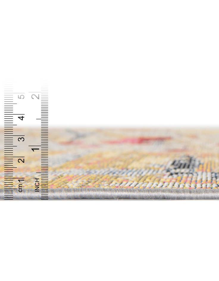 Detail image of  2' 7 x 12'  Washable Modern Indoor / Outdoor Runner Rug