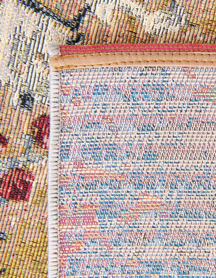 Detail image of  2' 7 x 12'  Washable Modern Indoor / Outdoor Runner Rug