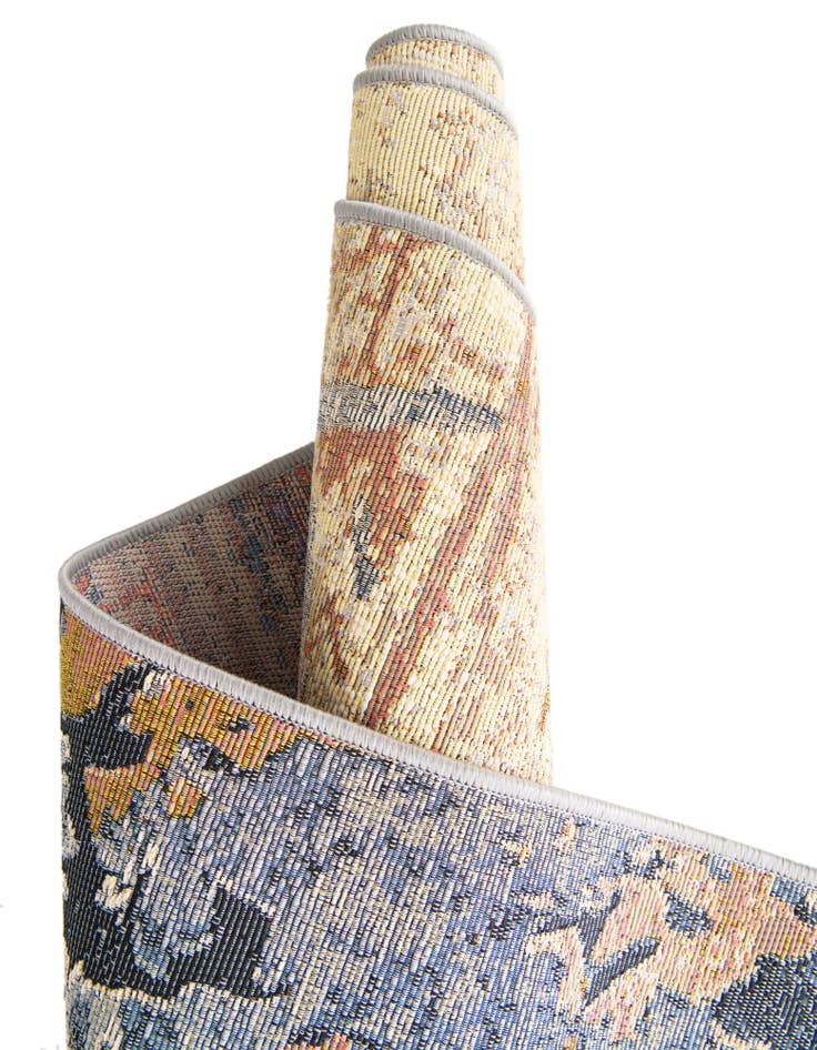 Detail image of  2' 7 x 12'  Washable Modern Indoor / Outdoor Runner Rug