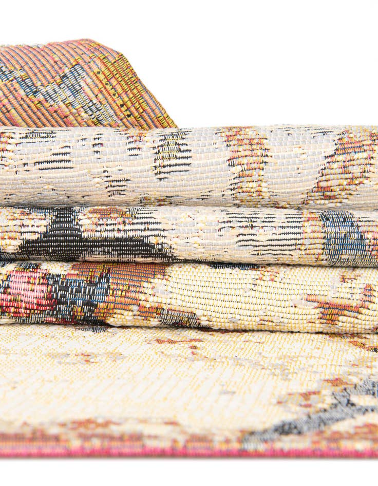 Detail image of  2' 7 x 12'  Washable Modern Indoor / Outdoor Runner Rug