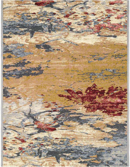 Primary image  2' x 8'  Washable Modern Indoor / Outdoor Runner Rug