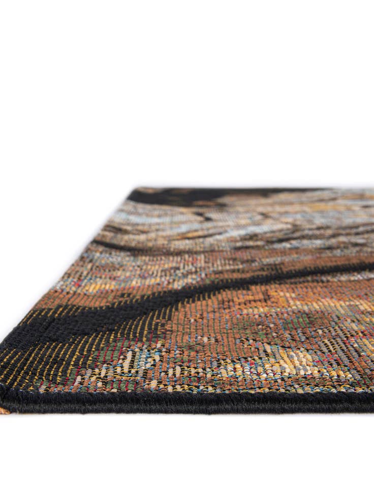 Detail image of  2' 7 x 12'  Washable Modern Indoor / Outdoor Runner Rug