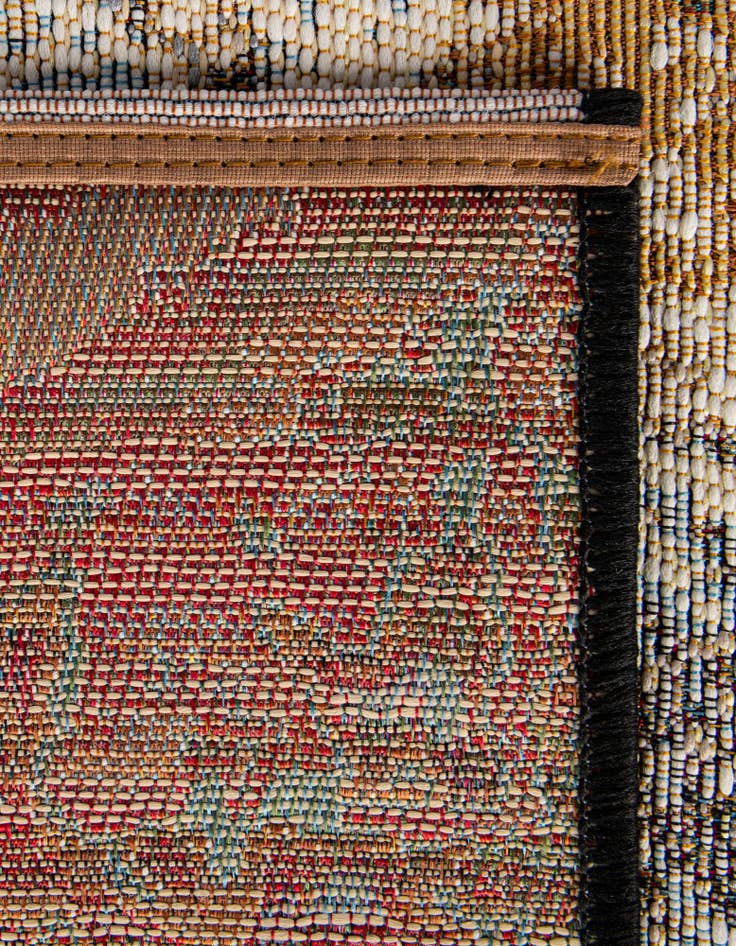 Detail image of  2' 7 x 12'  Washable Modern Indoor / Outdoor Runner Rug