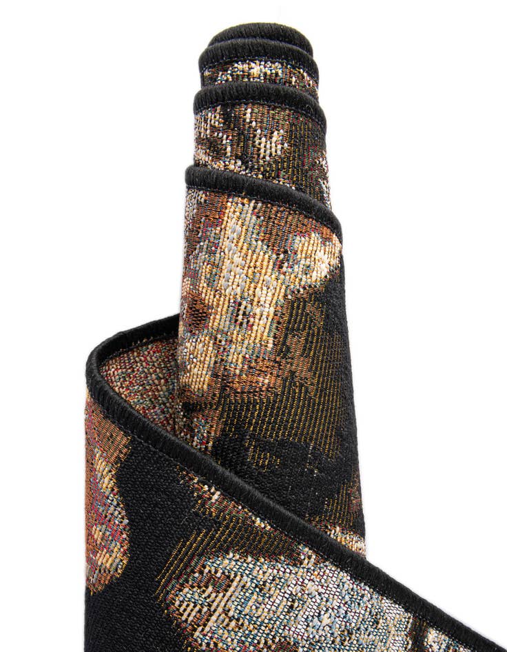 Detail image of  2' 7 x 12'  Washable Modern Indoor / Outdoor Runner Rug