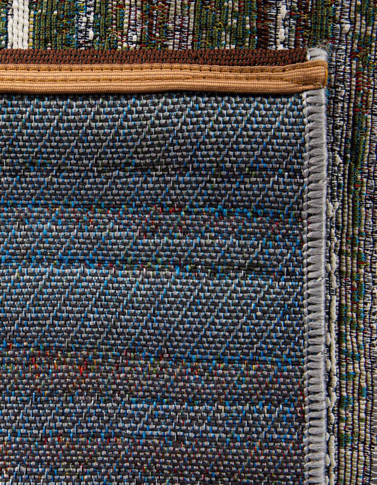 Detail image of  2' 7 x 12'  Washable Modern Indoor / Outdoor Runner Rug