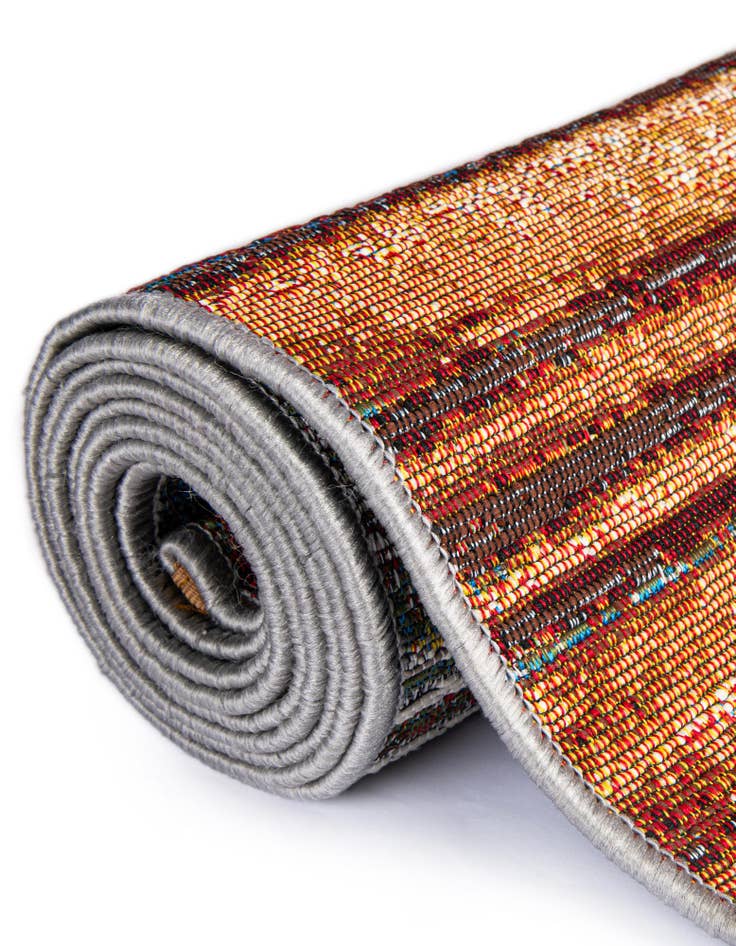 Detail image of  2' 7 x 12'  Washable Modern Indoor / Outdoor Runner Rug