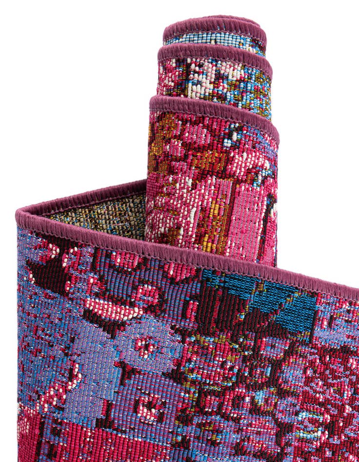 Detail image of  2' 7 x 12'  Washable Modern Indoor / Outdoor Runner Rug