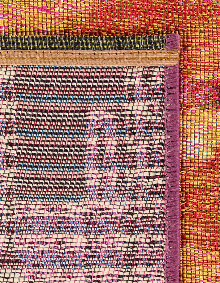 Detail image of  2' 7 x 12'  Washable Modern Indoor / Outdoor Runner Rug