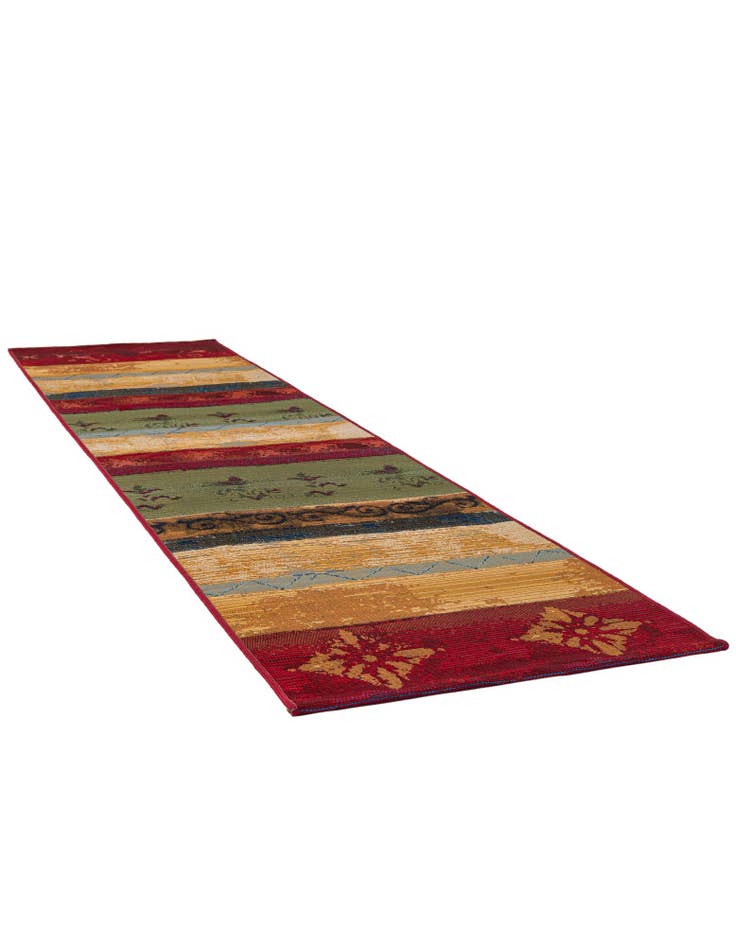 Detail image of  2' x 8'  Washable Modern Indoor / Outdoor Runner Rug