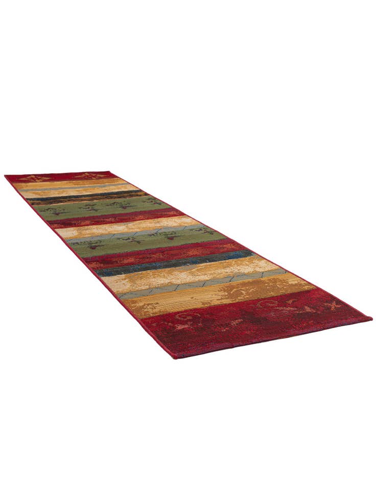 Detail image of  2' x 8'  Washable Modern Indoor / Outdoor Runner Rug