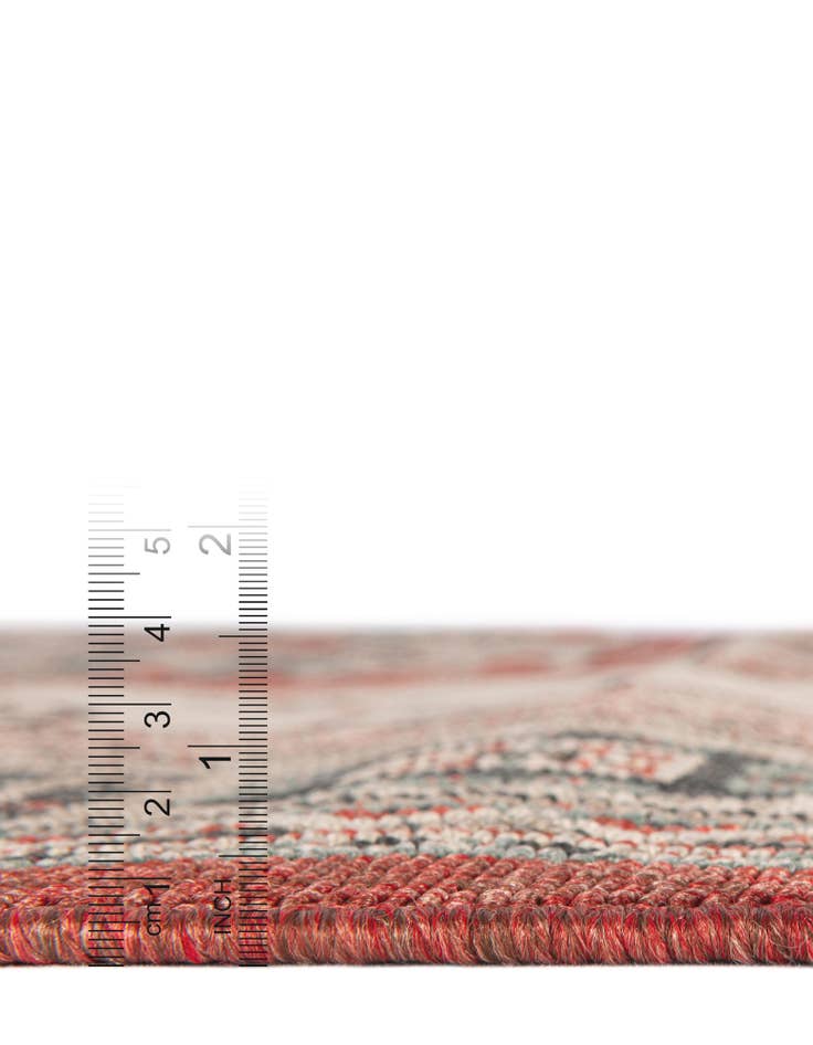 Detail image of  2' x 6'  Washable Traditional Indoor / Outdoor Runner Rug