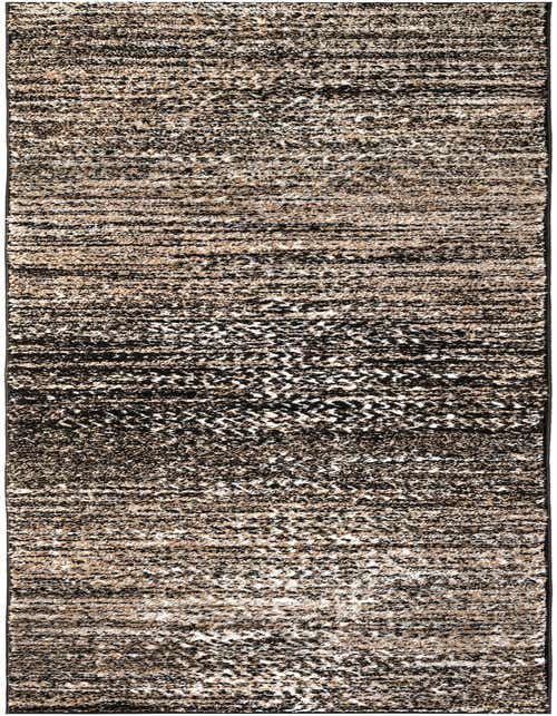 A 10 ft runner rug from the Sepia collection, featuring a modern abstract pattern in multi-colored polypropylene and polyester, ideal for hallways.
